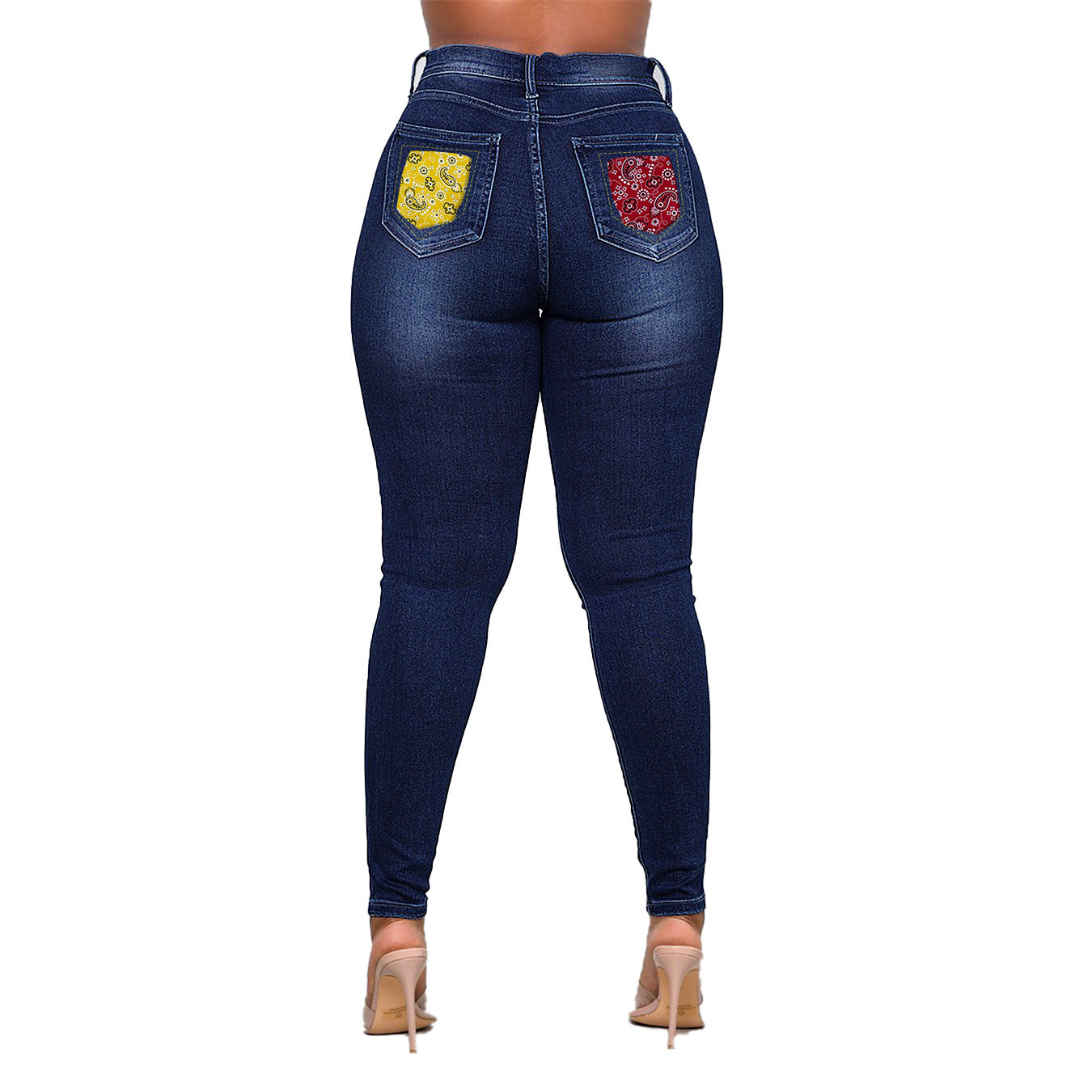 Plus Size High Elasticity Jeans nihaodropshipping