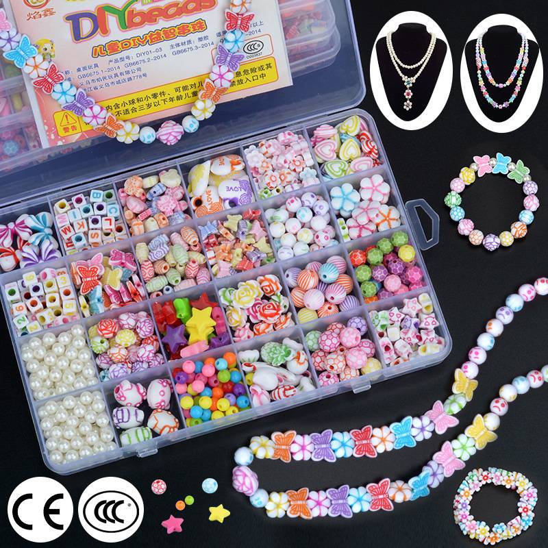 ⚠️ Kid's Fashion Beads for  Jewelry Making nihaodropshipping