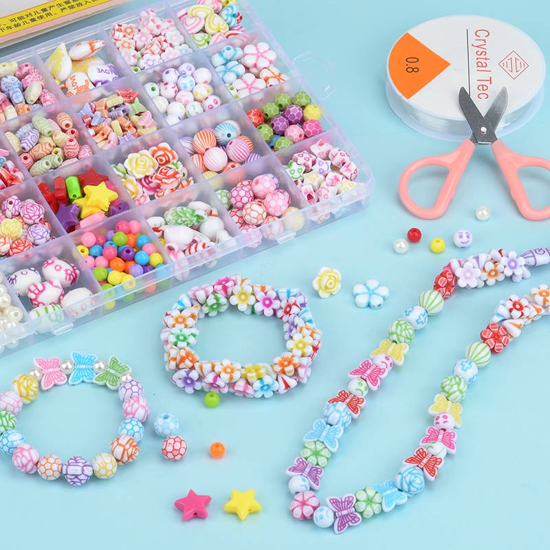 ⚠️ Kid's Fashion Beads for  Jewelry Making nihaodropshipping