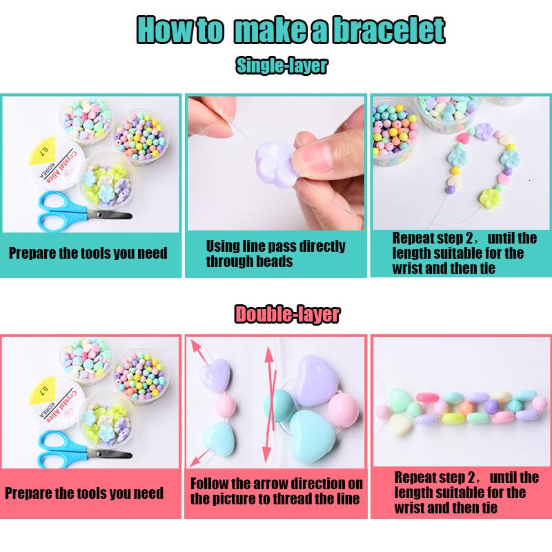 ⚠️ Kid's Fashion Beads for  Jewelry Making nihaodropshipping