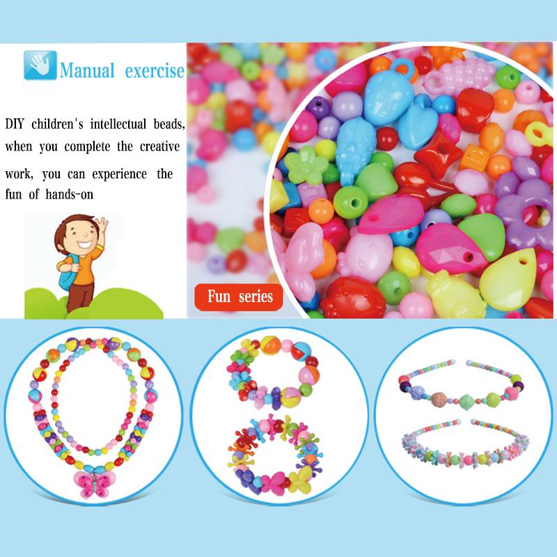 ⚠️ Kid's Fashion Beads for  Jewelry Making nihaodropshipping