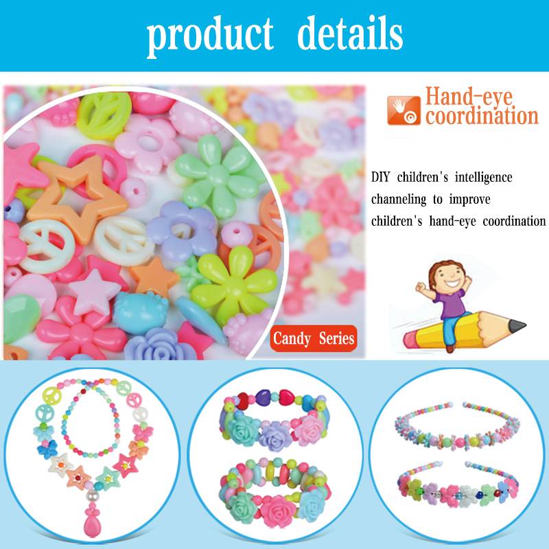 ⚠️ Kid's Fashion Beads for  Jewelry Making nihaodropshipping