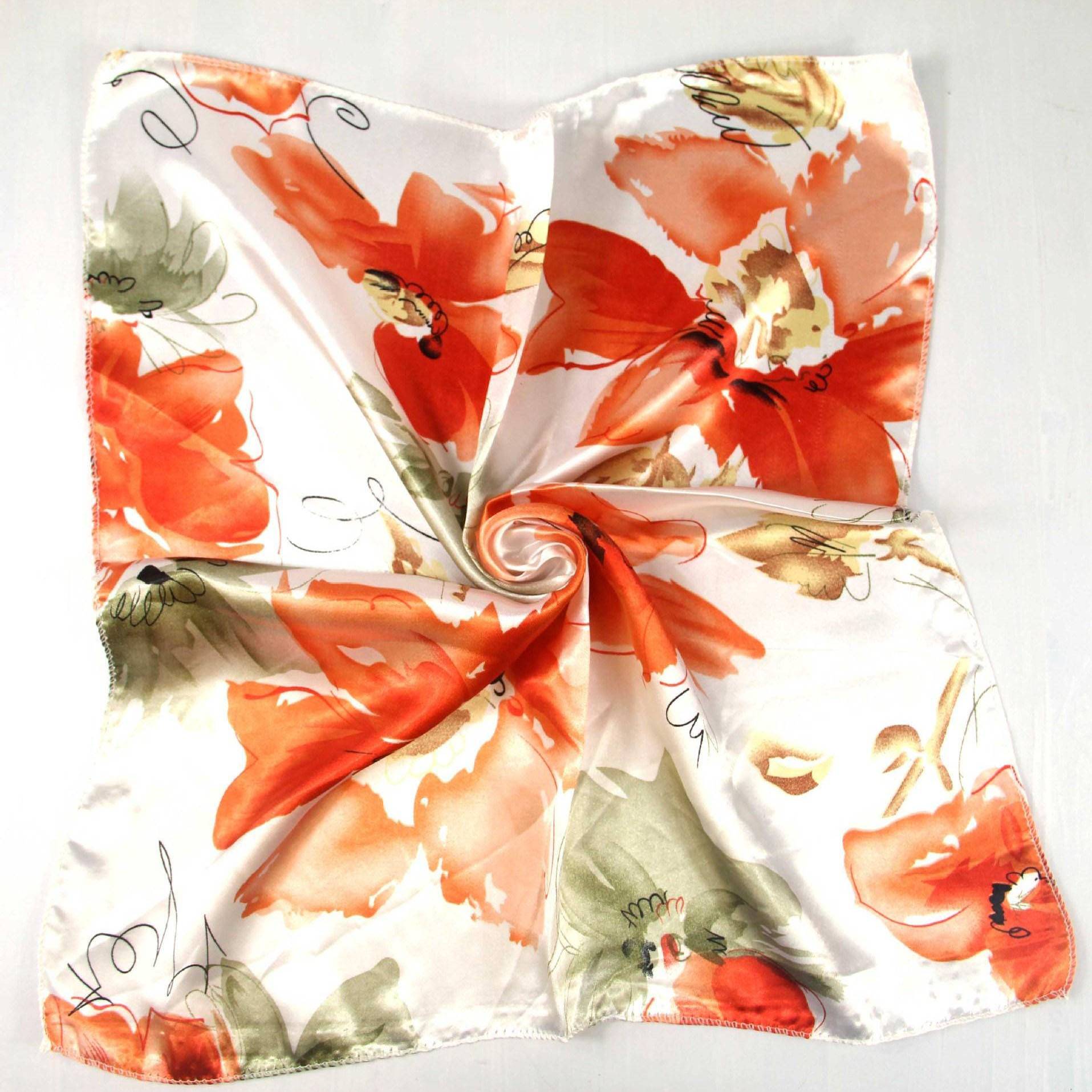 Women's Variety Pattern Silk Scarf nihaodropshipping