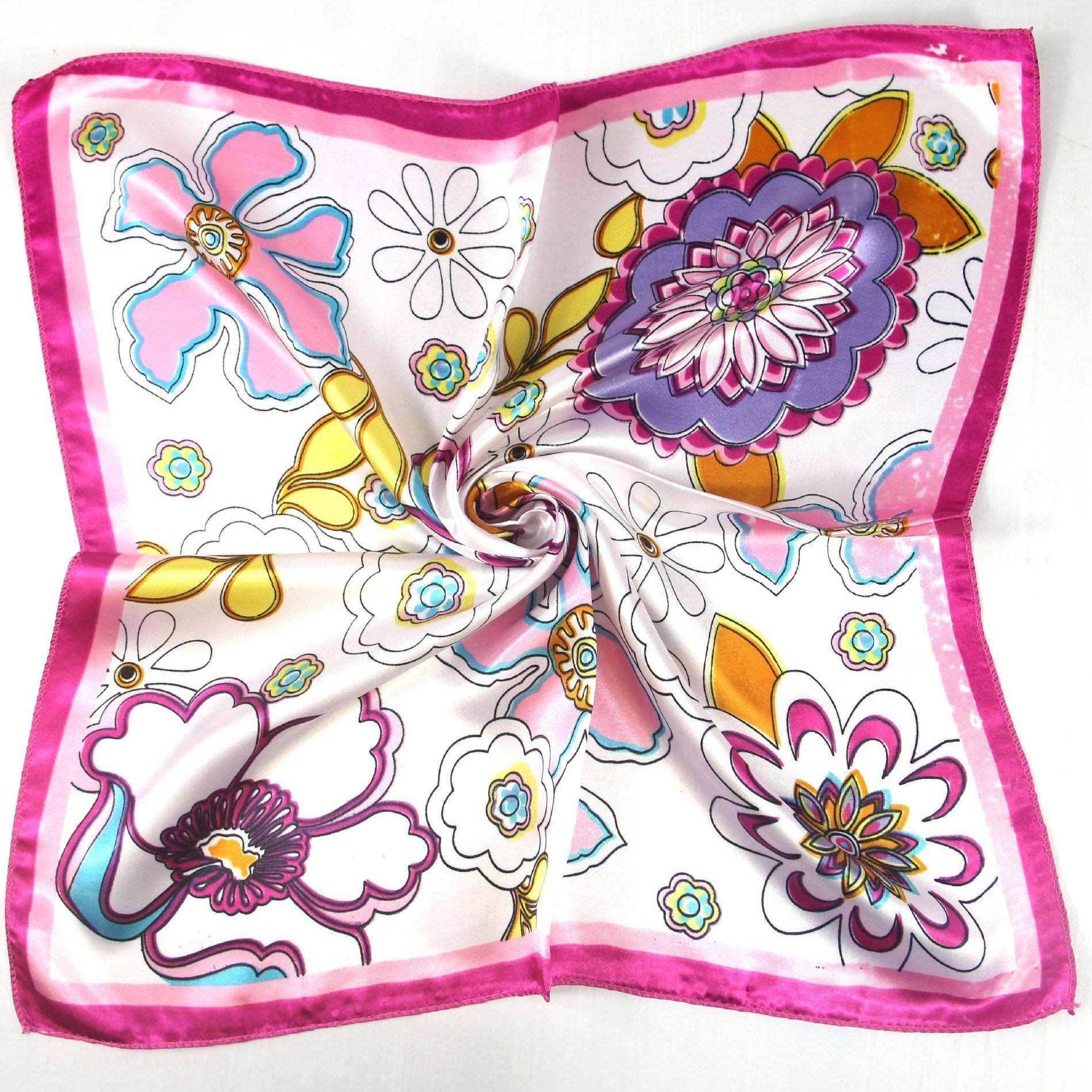 Women's Variety Pattern Silk Scarf nihaodropshipping