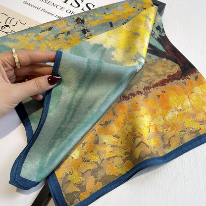 Women's Mulberry Silk Scarf nihaodropshipping