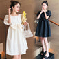 Puff Short Sleeve Maternity Dress nihaodropshipping