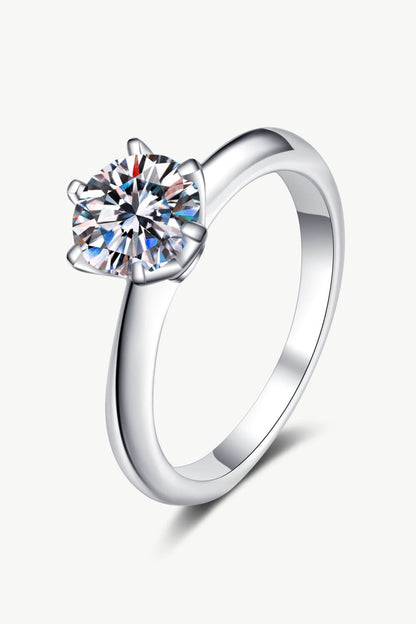 1.5 Carat Moissanite Adjustable Ring - DunbiBeauty, LLC