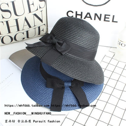 Women's Sun Hat with Large Bow nihaodropshipping