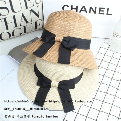 Women's Sun Hat with Large Bow nihaodropshipping