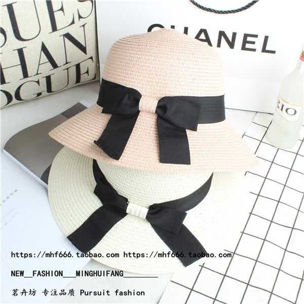 Women's Sun Hat with Large Bow nihaodropshipping