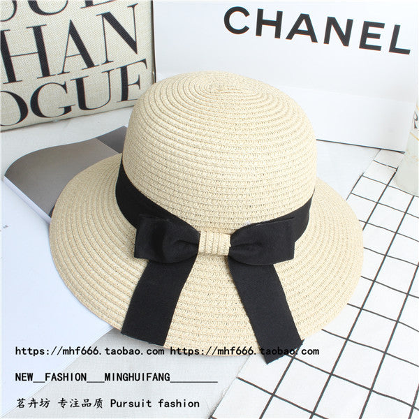 Women's Sun Hat with Large Bow nihaodropshipping