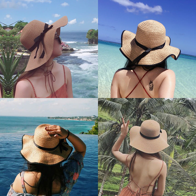 Women's Wide Brim Beach Hat nihaodropshipping