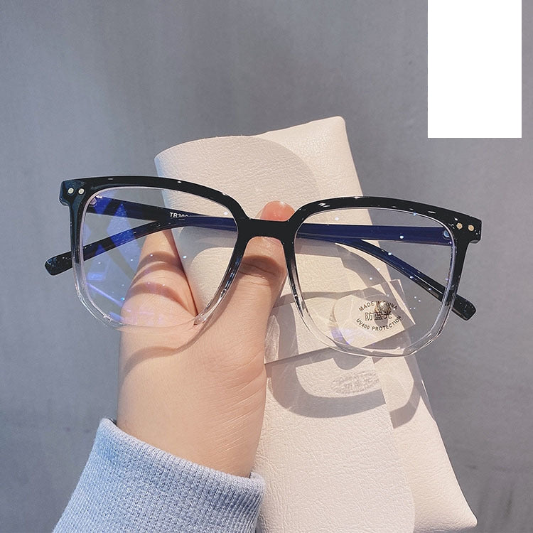 Women's Transparent Frame Anti-Blue Light Glasses nihaodropshipping