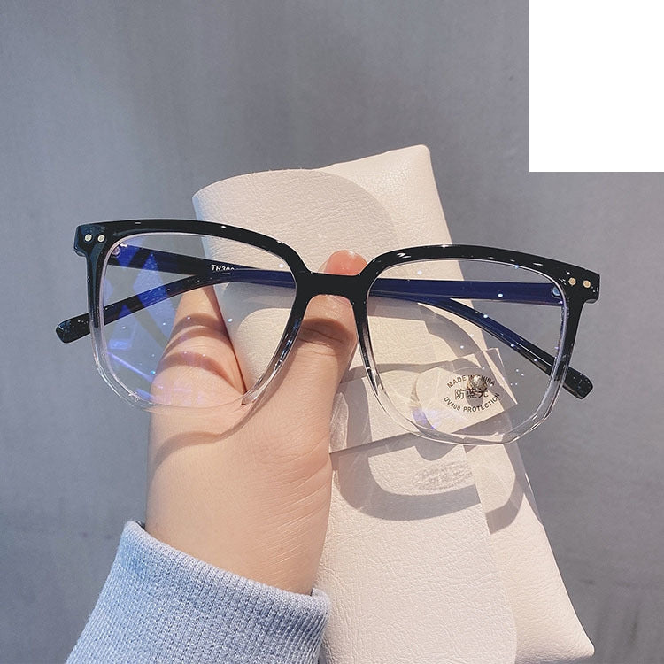 Women's Transparent Frame Anti-Blue Light Glasses nihaodropshipping