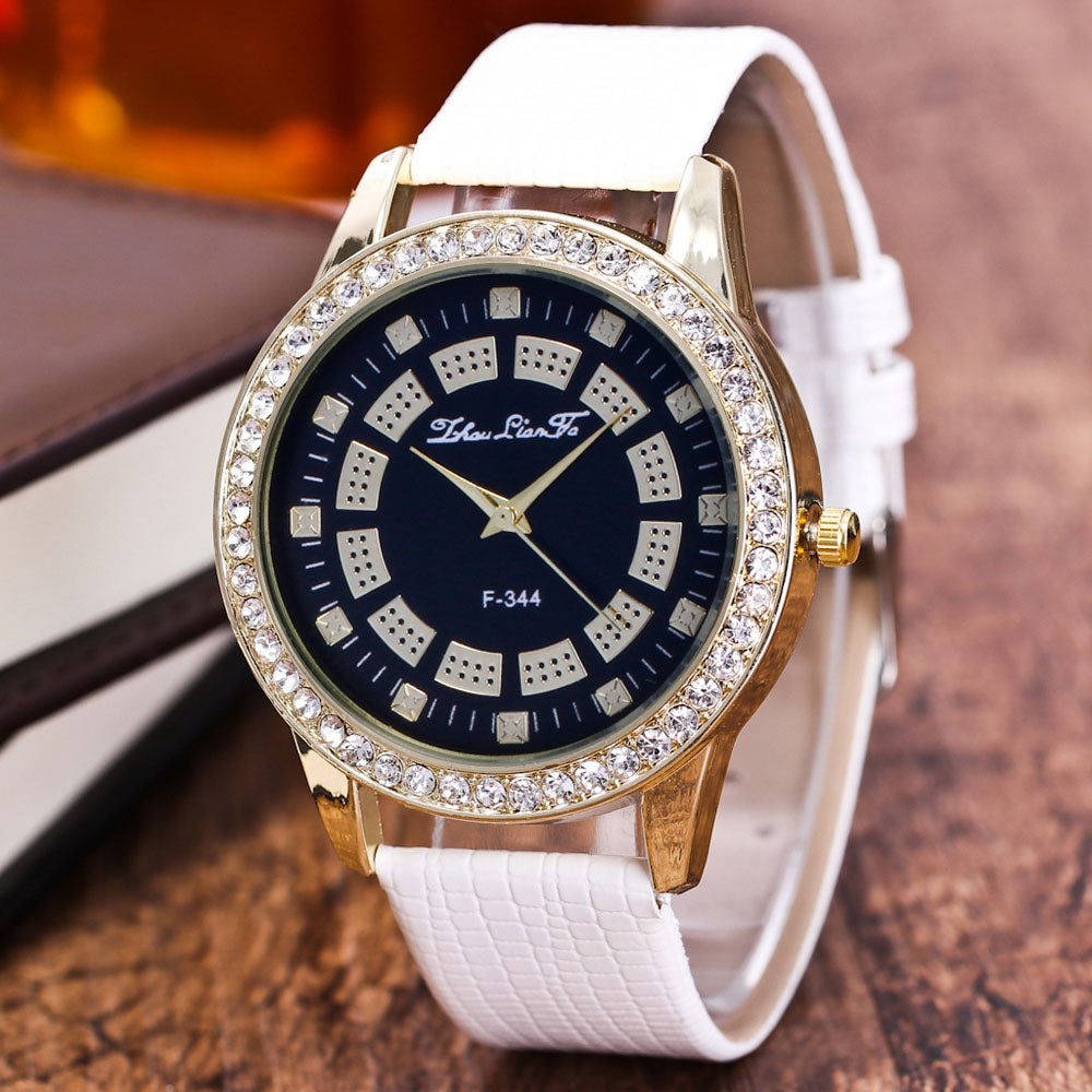 Men's High End Disc Point Diamond Watch nihaodropshipping