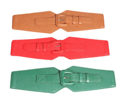 Wide Elastic Fashion Belt nihaodropshipping