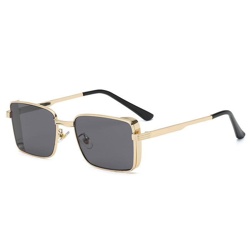 Retro Style Square Metal Sunglasses nihaodropshipping