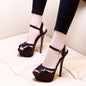 Women's Platform Open Toe Stiletto Heels nihaodropshipping