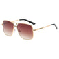 New retro large square gradient color sunglasses nihaodropshipping