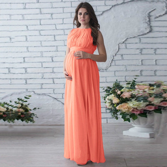 Women's Sleeveless Maternity Dress for Pregnancy Photo Shoot nihaodropshipping