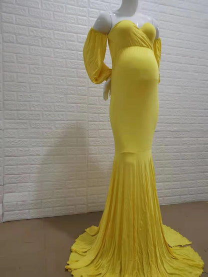 Maternity Gown for Pregnancy Photo Shoot nihaodropshipping