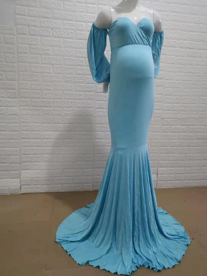 Maternity Gown for Pregnancy Photo Shoot nihaodropshipping