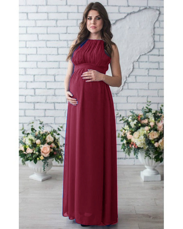 Women's Sleeveless Maternity Dress for Pregnancy Photo Shoot nihaodropshipping