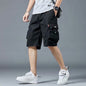 Men's Loose Casual Pants Multi-Pocket Shorts nihaodropshipping