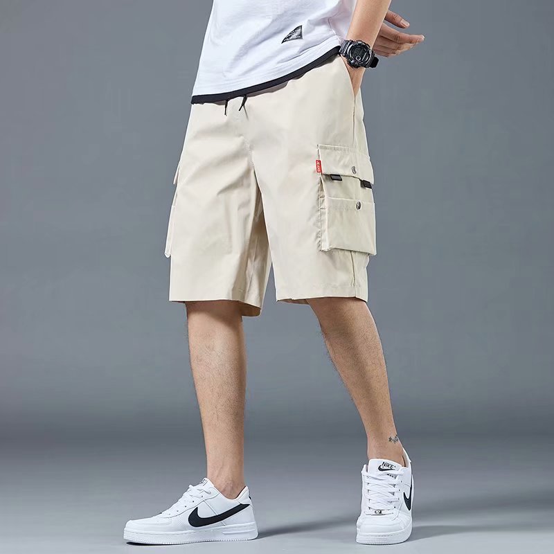 Men's Loose Casual Pants Multi-Pocket Shorts nihaodropshipping