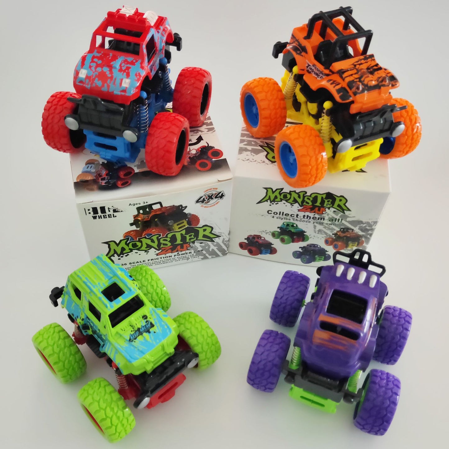 ⚠️ Kid's Dynamic Stunt Car Four-Wheel Monster Truck nihaodropshipping