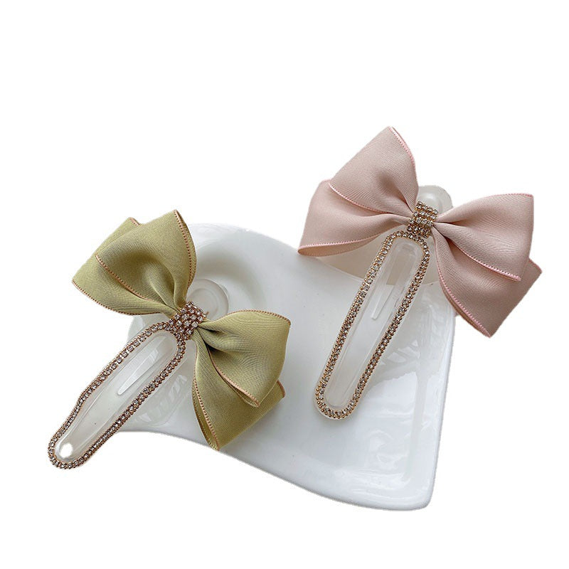 Women's Fashion Sweet Bow Knot Cloth Headwear Hair Clip nihaodropshipping