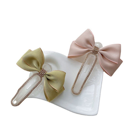 Women's Fashion Sweet Bow Knot Cloth Headwear Hair Clip nihaodropshipping