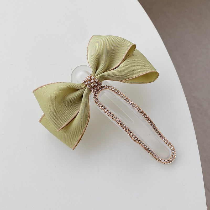 Women's Fashion Sweet Bow Knot Cloth Headwear Hair Clip nihaodropshipping