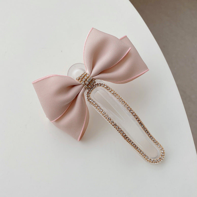 Women's Fashion Sweet Bow Knot Cloth Headwear Hair Clip nihaodropshipping