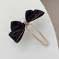 Women's Fashion Sweet Bow Knot Cloth Headwear Hair Clip nihaodropshipping