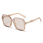 Women's Fashion Gradient Color Square Sunglasses nihaodropshipping