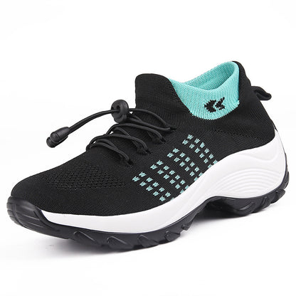 Women's Mesh Sports Shoes Drawstring Laces nihaodropshipping