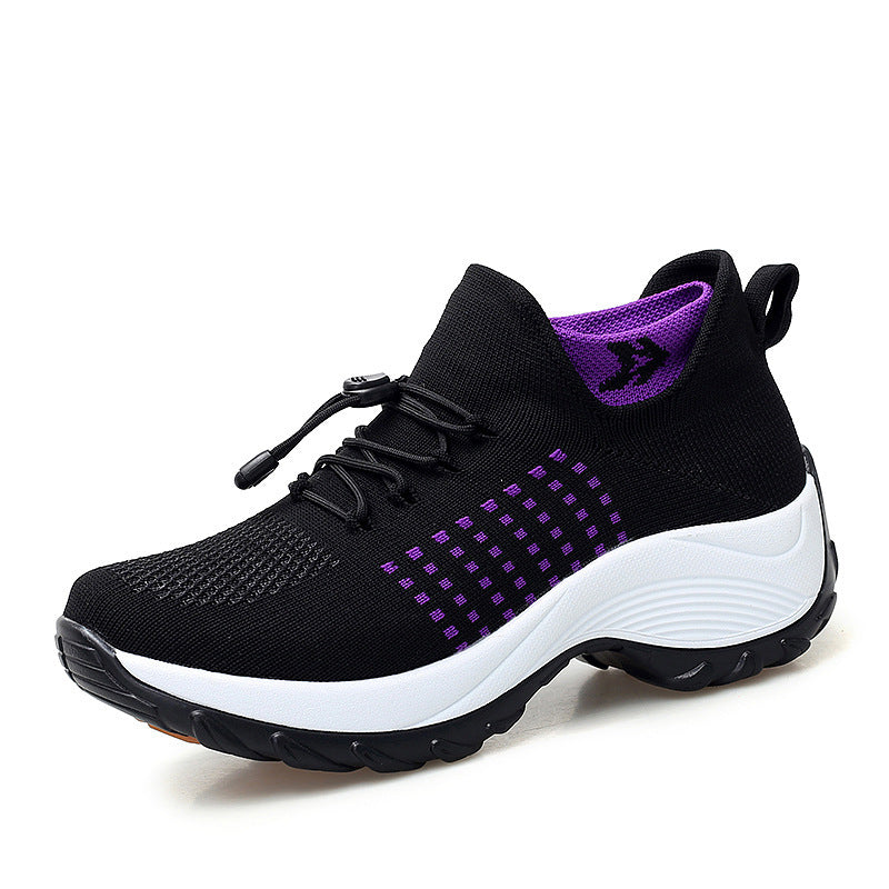 Women's Mesh Sports Shoes Drawstring Laces nihaodropshipping