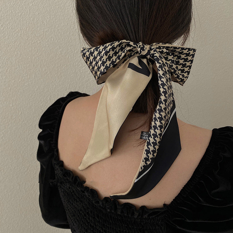 Women's Skinny Silk Scarf Necktie nihaodropshipping