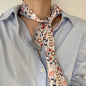 Women's Skinny Silk Scarf Necktie nihaodropshipping