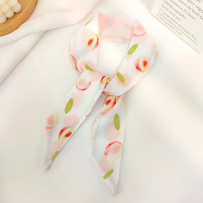 Women's Skinny Silk Scarf Necktie nihaodropshipping