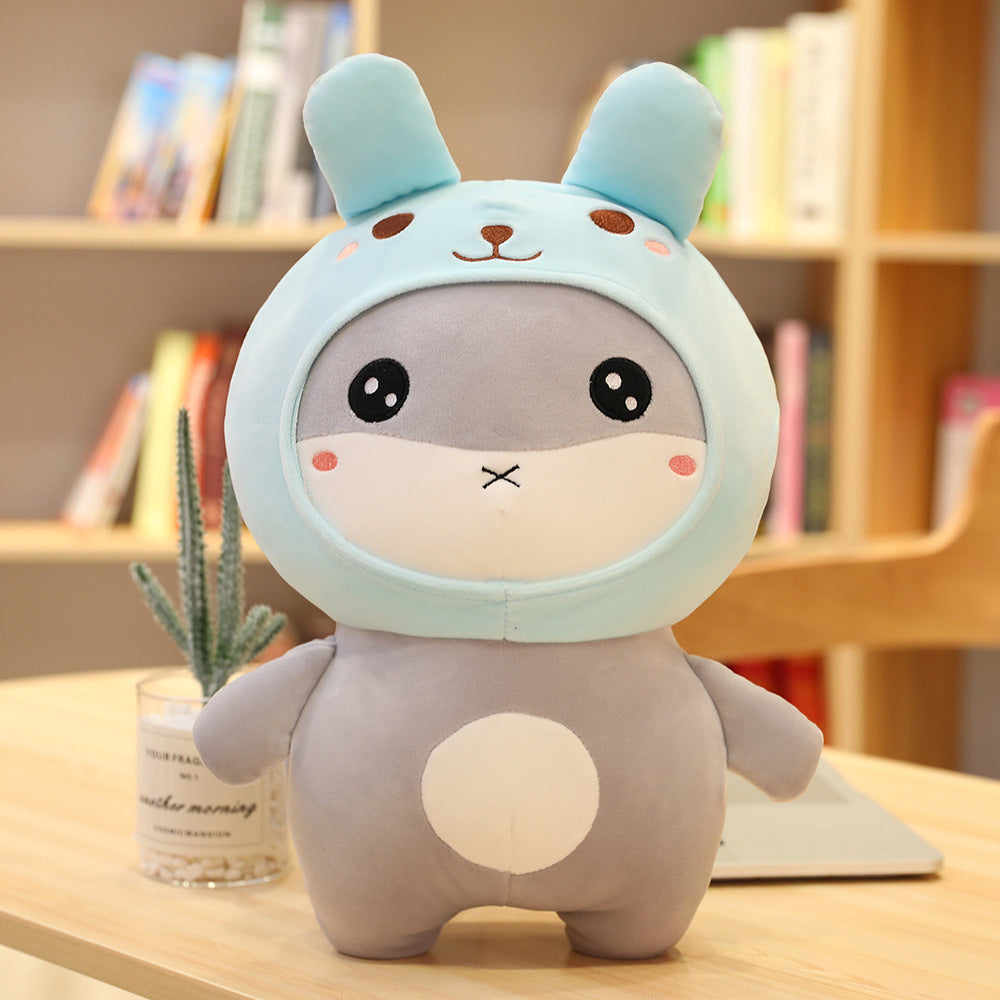 Transformation Hamster Plush Toy Cute Hooded Little Mouse Doll nihaodropshipping