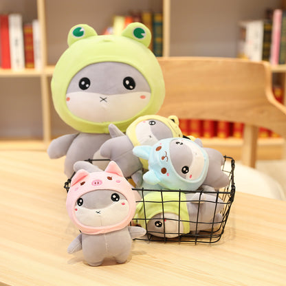 Transformation Hamster Plush Toy Cute Hooded Little Mouse Doll nihaodropshipping