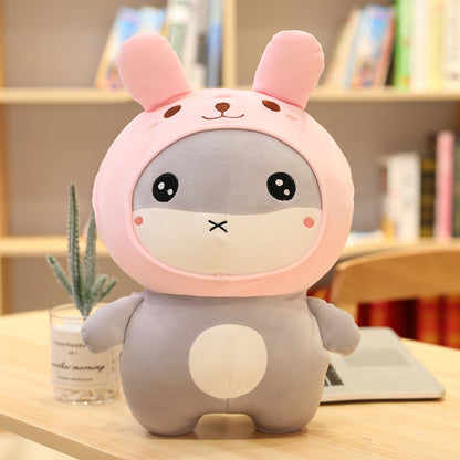 Transformation Hamster Plush Toy Cute Hooded Little Mouse Doll nihaodropshipping