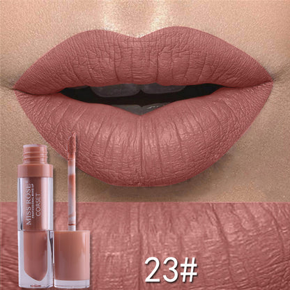 Matte not stick to cup lip gloss