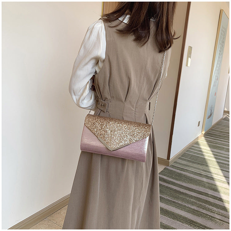 Women's Glitter Envelope Shoulder Bag nihaodropshipping