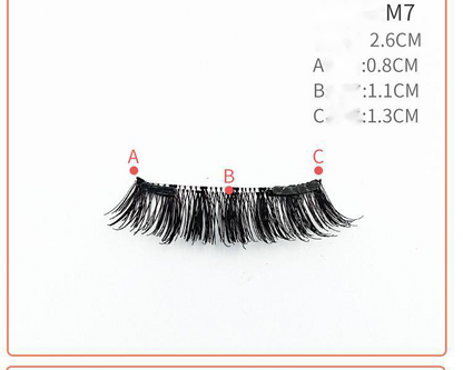 Quantum magnetic eyelashes