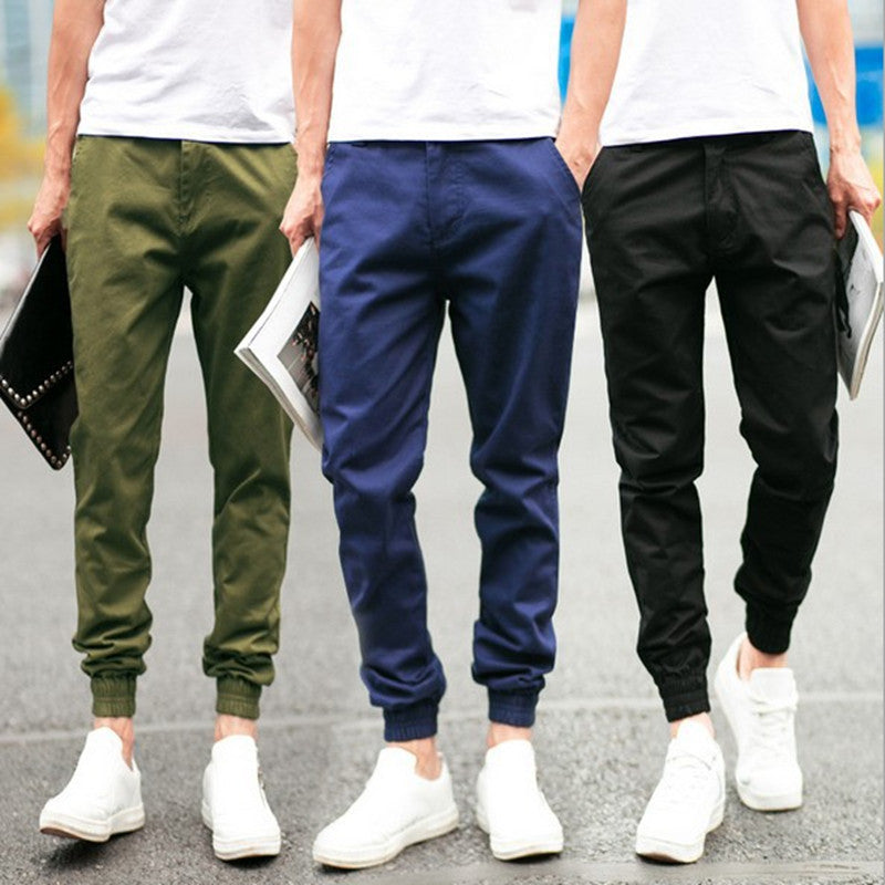 Slim-fit Men's Ankle-length Casual Pants nihaodropshipping