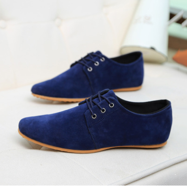 Summer New Lace Up Breathable Leather Shoes