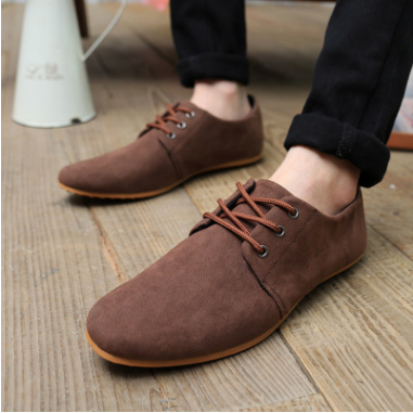 Summer New Lace Up Breathable Leather Shoes